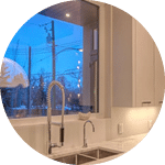 tiltandturnwindowcircle American Architectural Manufacturers Association and Kommerling logos